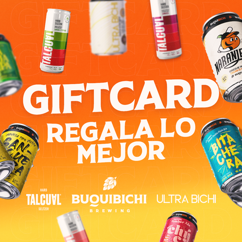 Tarjeta de Regalo Buqui Bichi Brewing – Regala Cheve Artesanal 100% Sonorense