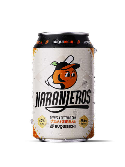 CERVEZA BUQUI BICHI NARANJEROS 12 PACK