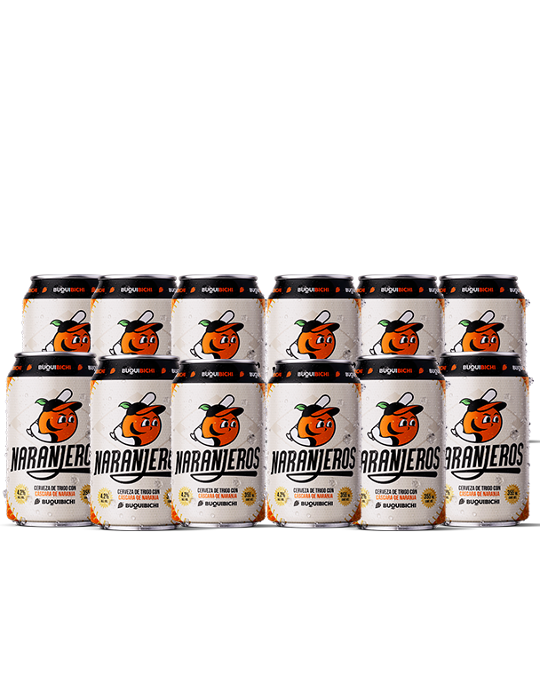 BUQUI BICHI NARANJEROS 12 PACK - Buqui Bichi Brewing